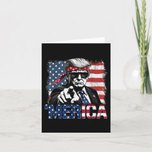 Grappige Trump Golf van Amerika Trump kleding Kaart