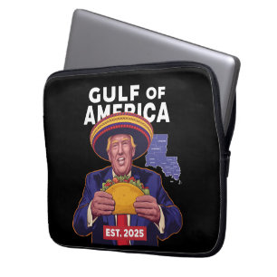 Grappige Trump Golf Van Ons Amerika 2025 Trump Laptop Sleeve