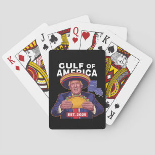 Grappige Trump Golf Van Ons Amerika 2025 Trump Pokerkaarten