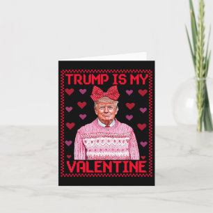 Grappige Trump Is Mijn Valentijn Ugly Sweaters Tru Kaart