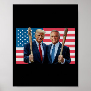 Grappige Trump Kennedy Mega Maha Verkoop T Usa Vla Poster
