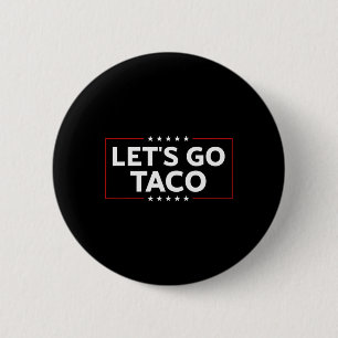Grappige Trump kippen altijd uit laten we gaan voo Ronde Button 5,7 Cm