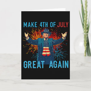 Grappige Trump Maak 4 juli weer geweldig Vuurwerk Kaart