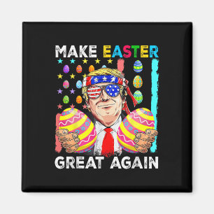 Grappige Trump Maak Pasen Weer Groot Konijn Jacht Magneet