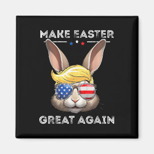 Grappige Trump Maak Pasen Weer Groot Konijn Jacht Magneet