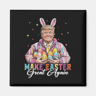 Grappige Trump Maak Pasen Weer Groot Konijn Jacht Magneet