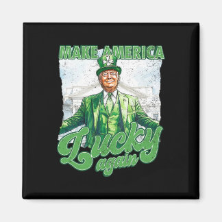 Grappige Trump Maak St. Patrick's Day Weer Groot I Magneet