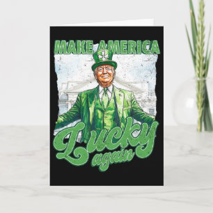 Grappige Trump Maak St Patrick's Day Weer Groot Ir Kaart