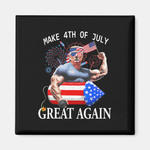 Grappige Trump maakt 4 juli weer geweldig Trump 20 Magneet