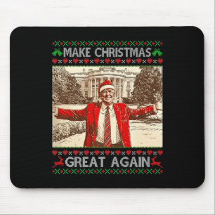 Grappige Trump maakt kerst weer geweldig kerstgezi Muismat
