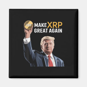 Grappige Trump maakt XRP weer geweldig XRP Crypto Magneet