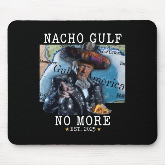 Grappige Trump Nacho Golf Niet Meer Golf Van Ameri Muismat (Voorkant)