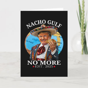 Grappige Trump Nacho Golf Niet Meer Trump Merchand Kaart