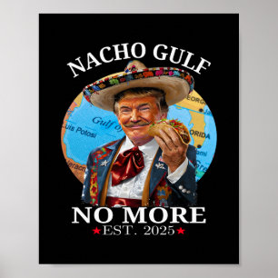 Grappige Trump Nacho Golf Niet Meer Trump Merchand Poster