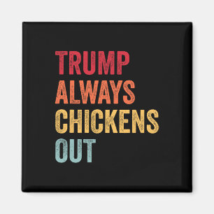 Grappige Trump Ontspringt Altijd Taco Trump Kip Magneet