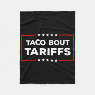 Grappige Trump Ontwijkt Altijd Mannen Vrouwen Taco Fleece Deken