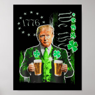 Grappige Trump op Patrick’s Day: We the People en Poster