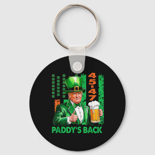 Grappige Trump Paddys Terug 45 47 St Patricks Day Sleutelhanger