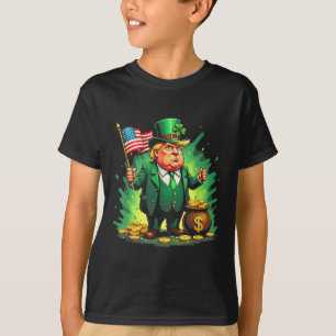 Grappige Trump Paddys Terug 45 47 St Patricks Day T-shirt
