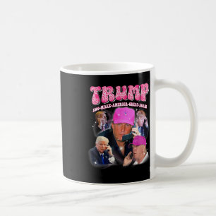 Grappige Trump Pink Miss Me Toch Trump 2024 Neem A Koffiemok