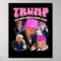 Grappige Trump Pink Miss Me Toch Trump 2024 Neem A