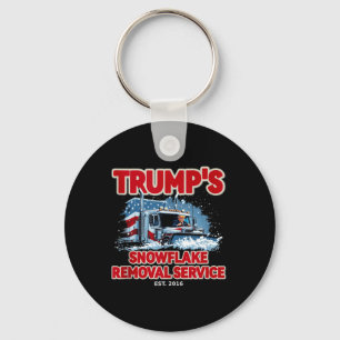 Grappige Trump Sneeuwvlok Verwijdering 2024 Verkie Sleutelhanger