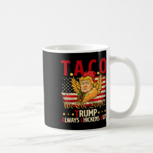 Grappige Trump Taco-grap Anti-Trump Protest T-shir Koffiemok