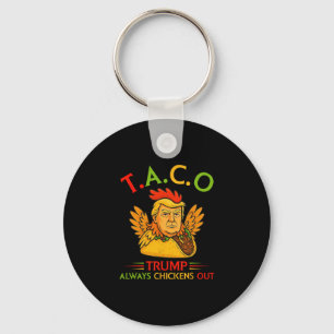 Grappige Trump Taco Trump Piept Altijd Uit 1 Sleutelhanger