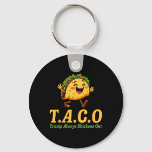 Grappige Trump Taco Trump Piept Altijd Uit _25  Sleutelhanger