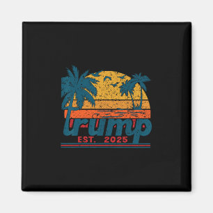 Grappige Trump Tee Golf Van Ons Amerika Est 2025 Magneet
