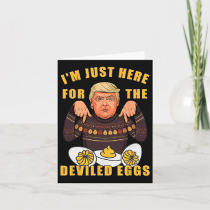 Grappige Trump Thanksgiving Ik Ben Hier Net Voor D Kaart