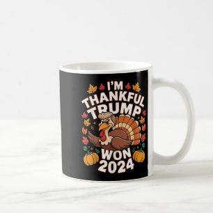 Grappige Trump-Thanksgiving IM dankbaar dat Trump Koffiemok