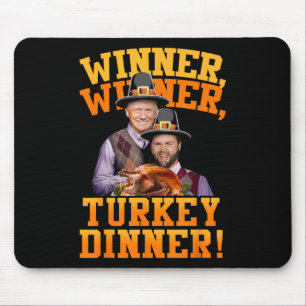 Grappige Trump Vance winnaar Turkije diner dan Muismat