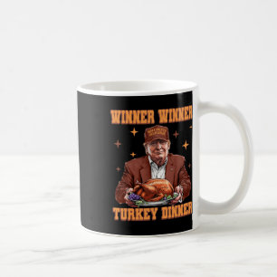 Grappige Trump Winnaar Turkije Diner Thanksgiving Koffiemok