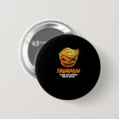 Grappige Trumpkin maken Halloween weer geweldig Ge Ronde Button 5,7 Cm (Voorkant /achterkant)