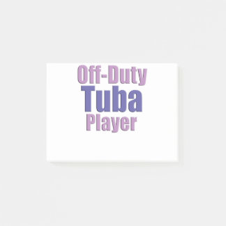 Grappige Tuba Post-it® Notes