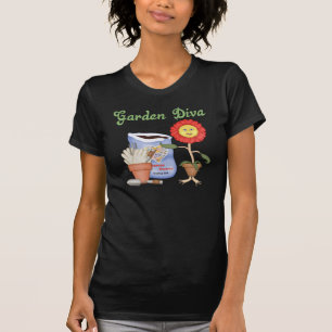 Grappige Tuin Diva T-shirt
