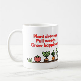 Grappige Tuingereedschap Mok - Planten Dromen...
