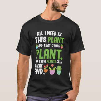 Grappige Tuinieren  Plant   Gekke Tuinierders Dame T-shirt
