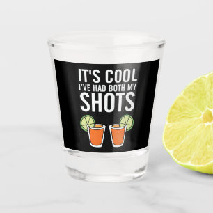 grappige twee foto's drink tequila woordkunst shot glas