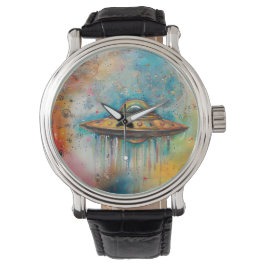 Grappige UFO Horloge