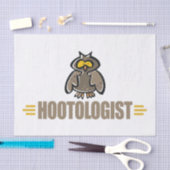 Grappige Uil Tissuepapier (Craft)