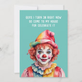 Grappige uitnodiging verjaardagsfeestje op 30th (Voorkant)