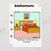 Grappige uitnodiging voor een jubileumfeestje (Voorkant / Achterkant)