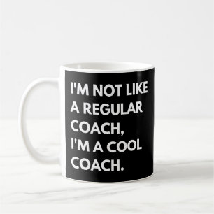 Grappige uitspraak voor coach en trainer koffiemok