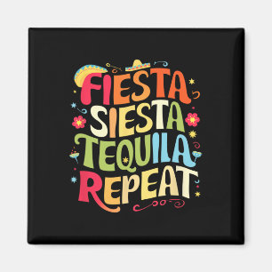 Grappige Uitspraken Fiesta Siesta Herhaal Cinco De Magneet