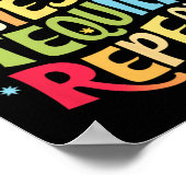 Grappige uitspraken Fiesta Siesta Herhaal Cinco de Poster (Hoek)