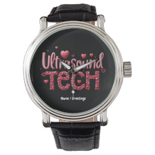 Grappige Ultrasound Tech Valentijnsdag Ideeën Horloge