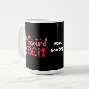 Grappige Ultrasound Tech Valentijnsdag Ideeën Koffiemok