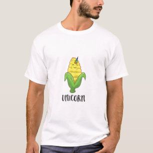 Grappige Uni Corn Eenhoorn Corn Liefhebbers Corn B T-shirt